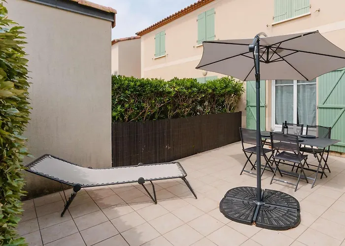 Βίλα Pavillon 3p Climatise, Piscine, Terrasse, Proche Plage, 6 Pers., - Fr-1-409-12 *