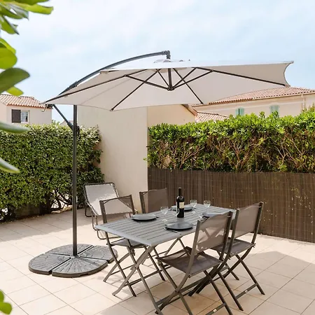 Pavillon 3p Climatisé, Piscine, Terrasse, Proche Plage, 6 Pers., - Fr-1-409-12 *